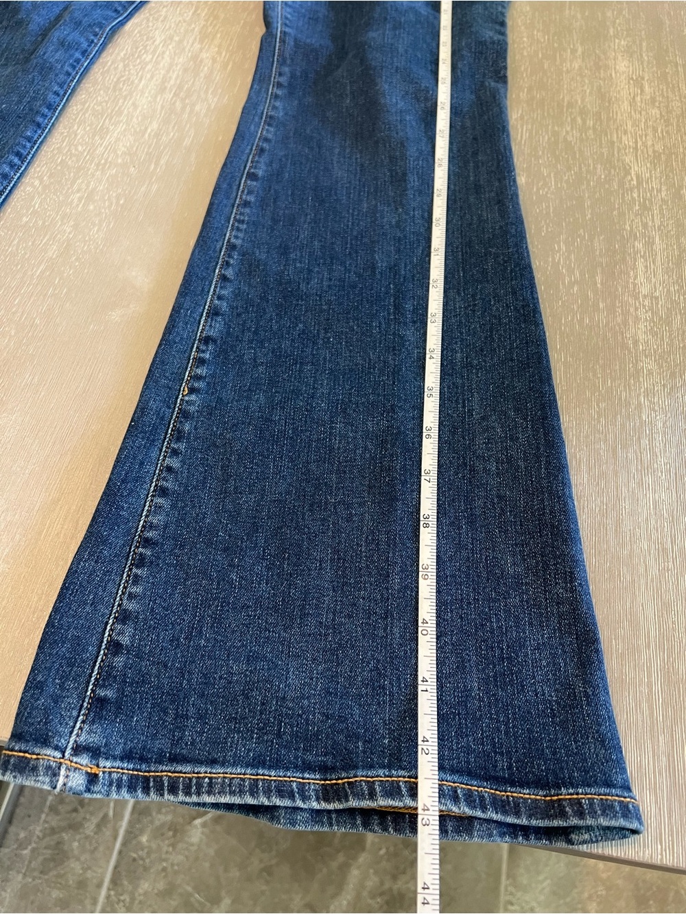 Veronica Beard Beverly Skinny Flare High-Rise Button-Fly Flare Jeans size 29 - Picture 6 of 9